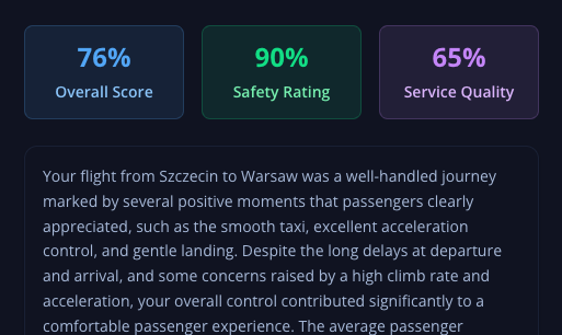 Flight AI summary